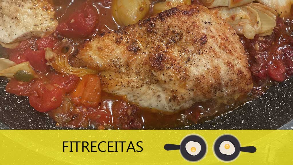 Frango com Alcachofra e Tomate Seco