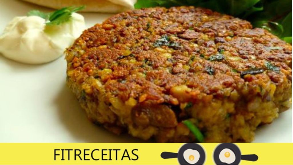 Hambúrguer Vegano de Lentilha