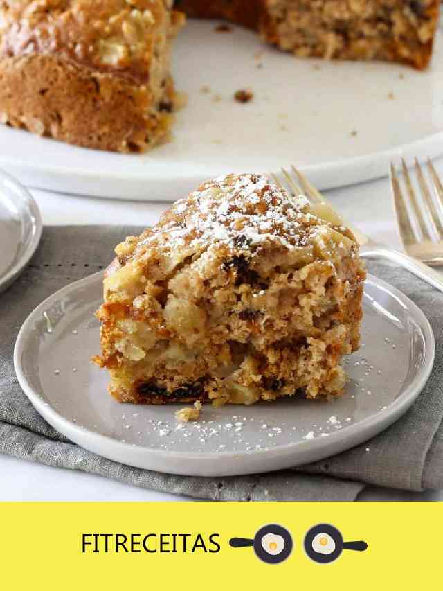  Surpreenda-se com esta deliciosa receita de bolo de maçã com whey, uma opção saudável e cheia de sabor;