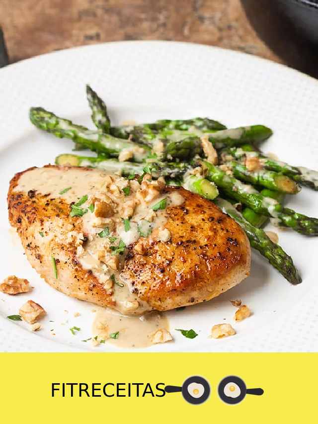 Experimente esta deliciosa e saudável receita fitness: Frango com Aspargo. É uma opção simples, rápida e cheia de sabor para incluir em sua rotina alimentar.