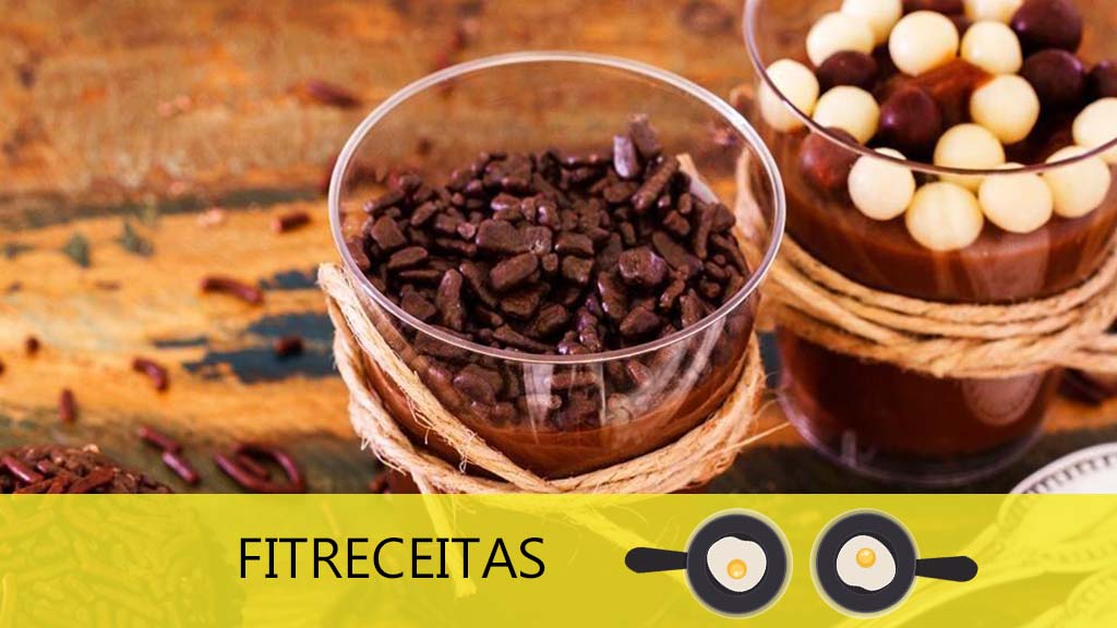 Brigadeiro de Copo Fit Saudável e Delicioso