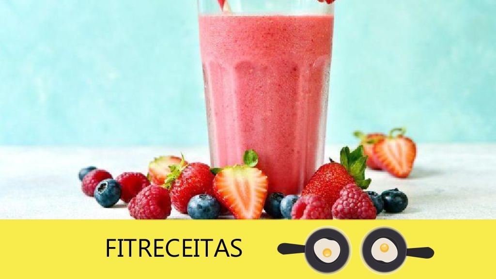 Suco Energético de Frutas Vermelhas