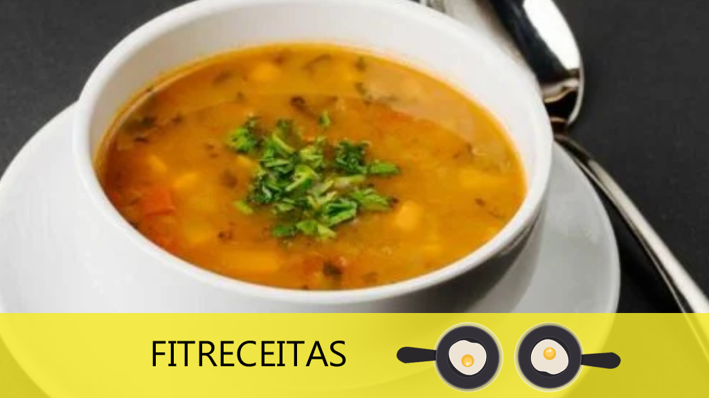 Sopa de Lentilhas com Frango