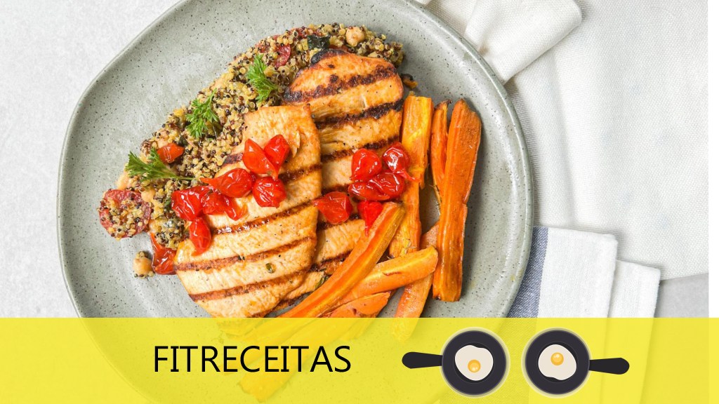 Frango Grelhado com Quinoa de Ervas