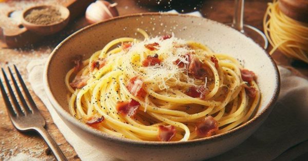 Carbonara Autêntica: Cremosa, Simples e sem Creme! 🍝🇮🇹