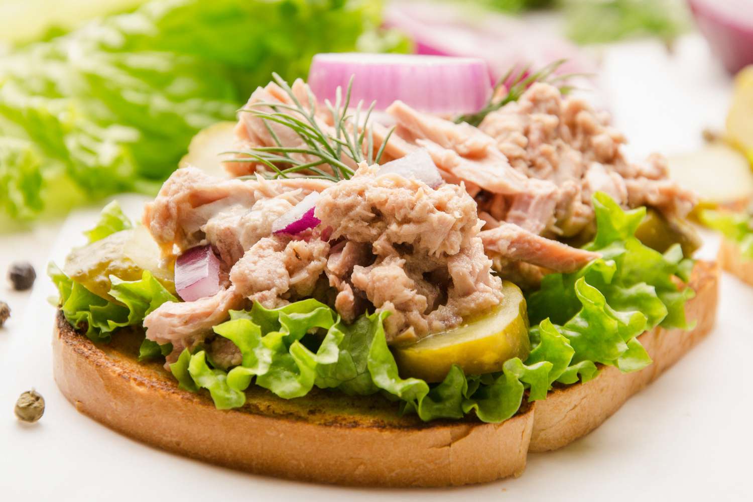 Minha atualização fácil de 1 ingestão para salada de atum