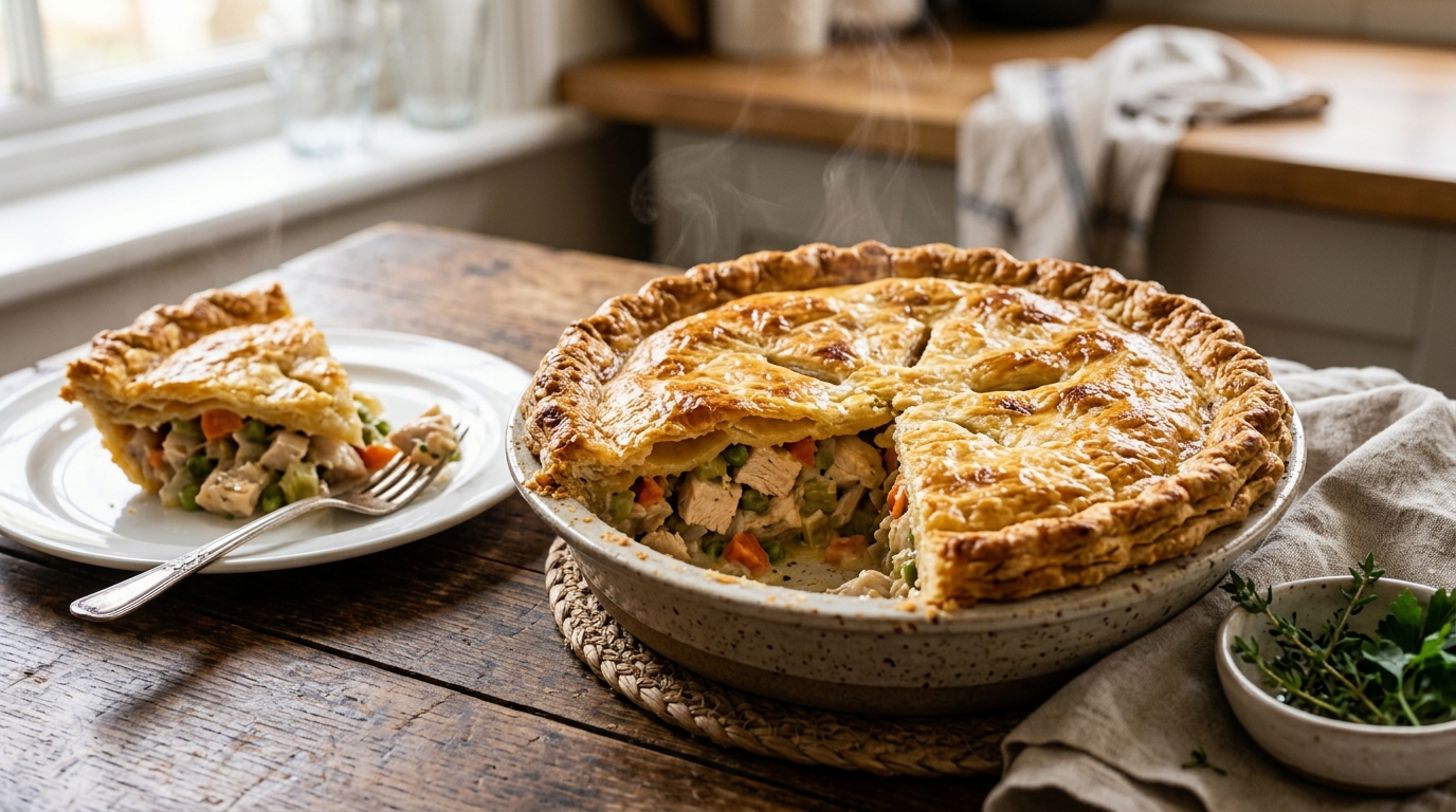 Torta de Frango Rápido para o Dia a Dia: Simplicidade e Sabor em Cada Garfada