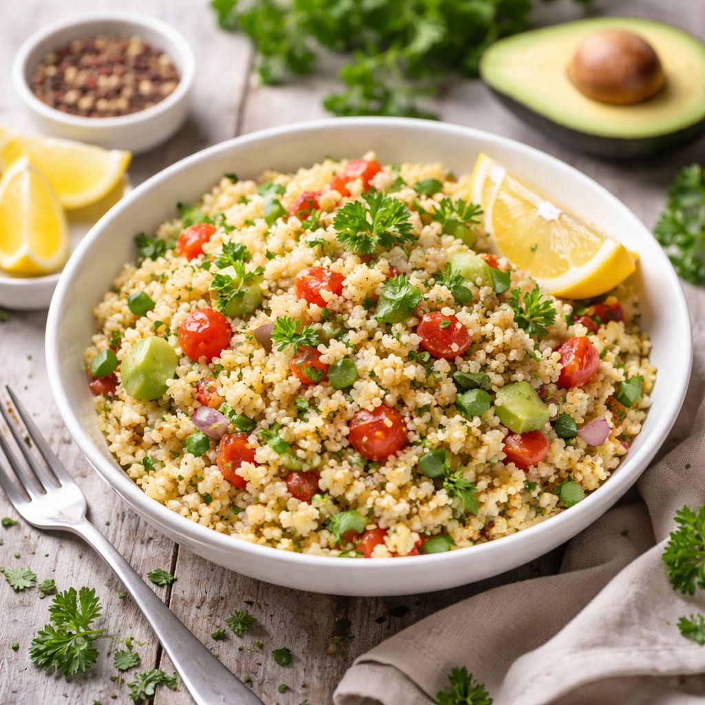 Receita de Cuscuz Low Carb em 10 Minutos: Praticidade e Sabor na Sua Mesa!