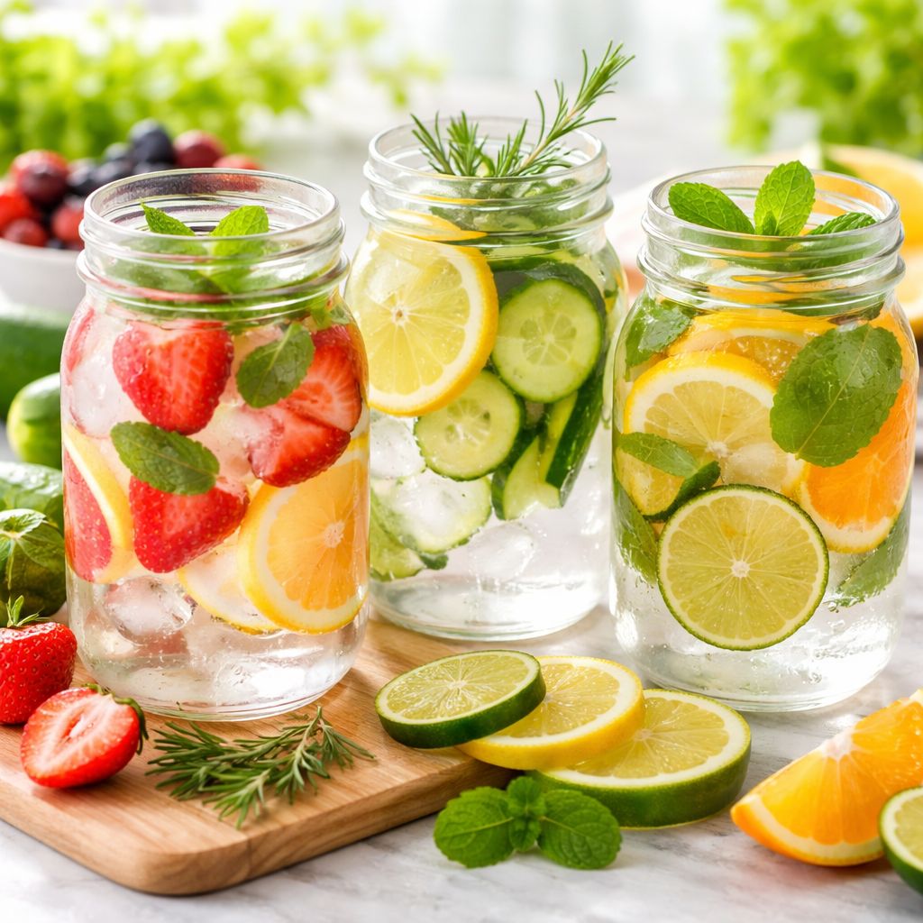 Como fazer água saborizada low carb para o dia a dia