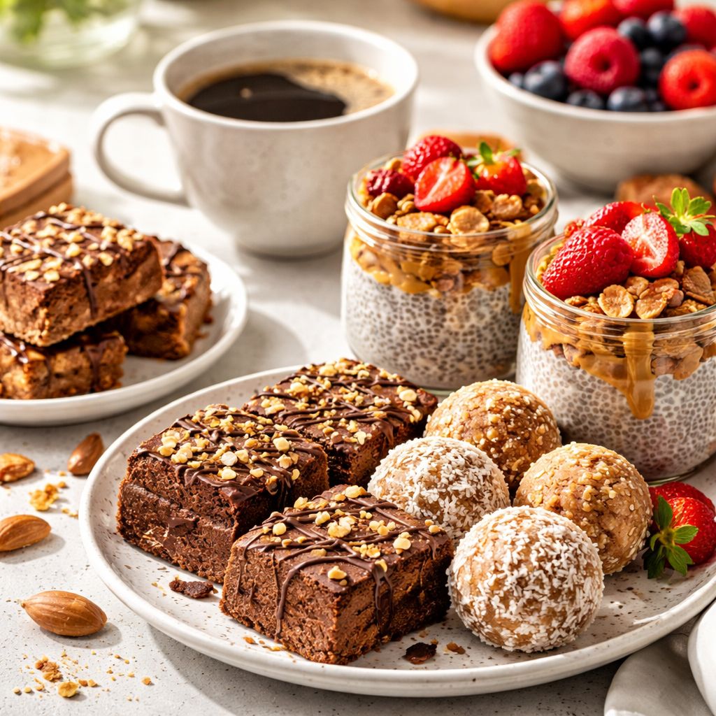 Doce Fit para o Café: Energia Saudável e Deliciosa!